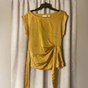 Beautiful satin top complete every look